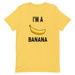 I'm a Banana Shirt Banana Halloween Costume Banana