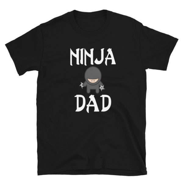 Mens Ninja Dad T-Shirt Funny shuriken shirt Father #ninjadad