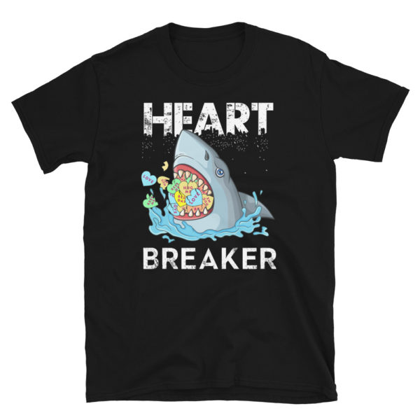 Heart Breaker Shark Shirt Valentine Shark Valentine's Day