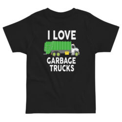 I Love Garbage Truck Shirt for kids, boy, girl, toddlers