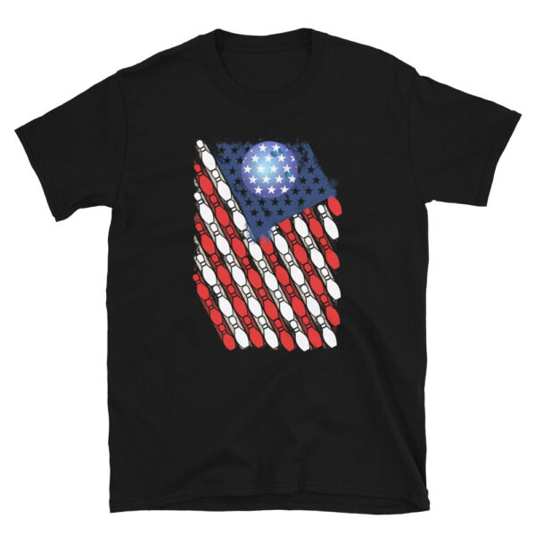 American Flag Bowling T-Shirt