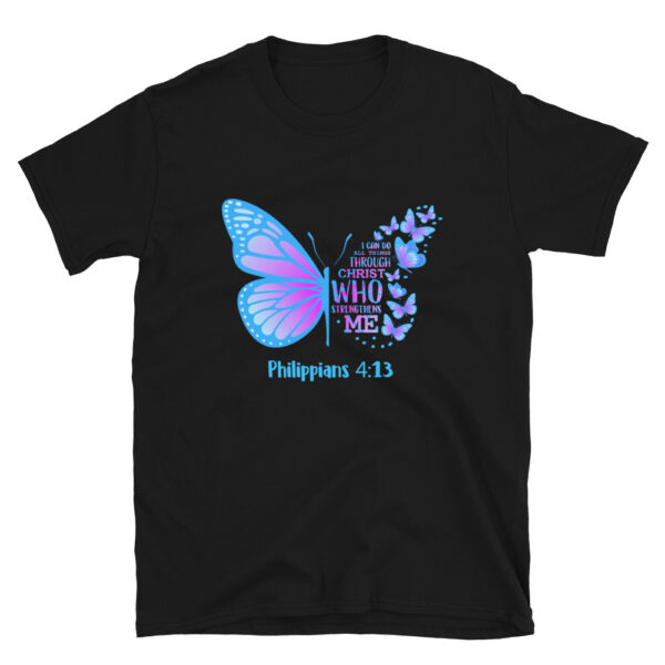 Butterfly Philippians 4-13 T-Shirt