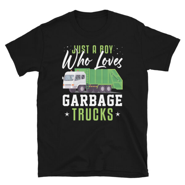 Just A Boy Who Loves Garbage Trucks T-Shirt
