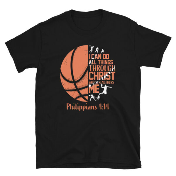 Philippians 4 13 Basketball T-Shirt