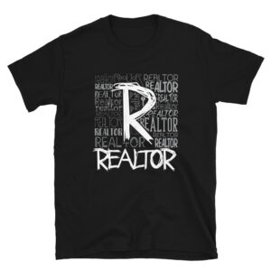 Realtor-R-Typography-T-Shirt