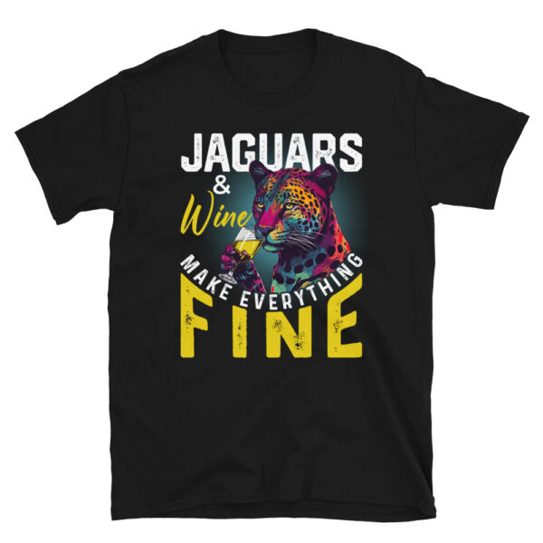 JAGUARS And Wine Make Everything Fine T-Shirt