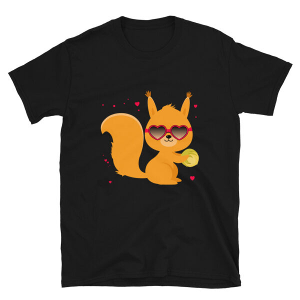 Squirrel Heart Glasses T-Shirt