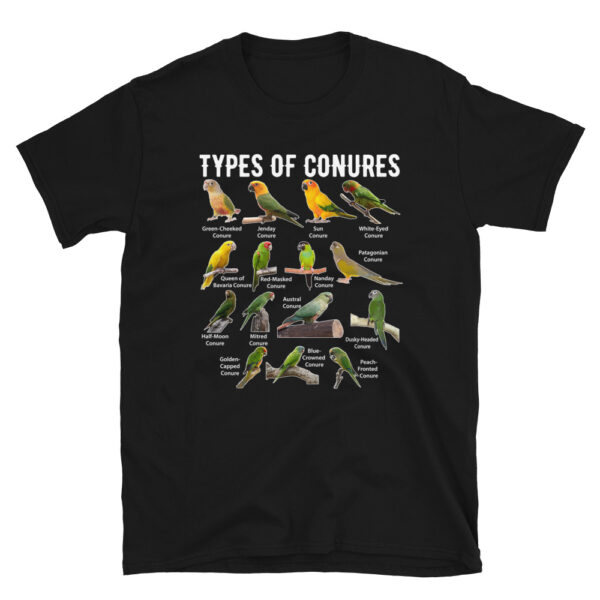 Types of Conures T-Shirt