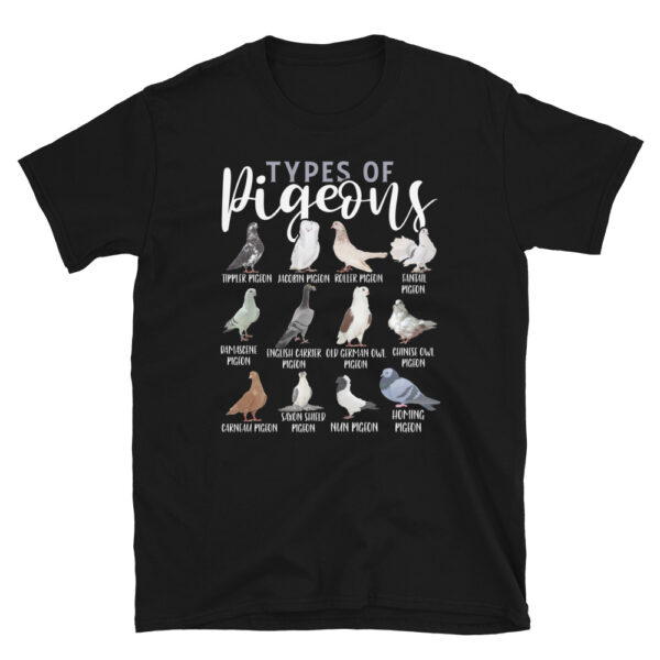 Types of Pigeons T-Shirt