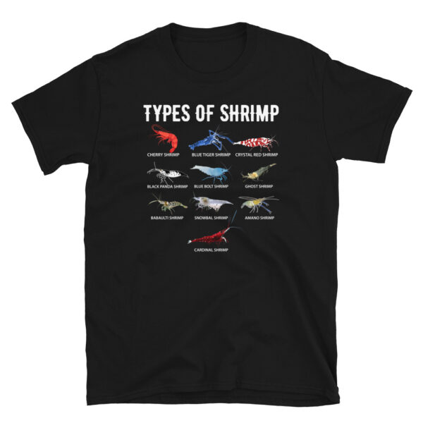 Types of Shrimp T-Shirt