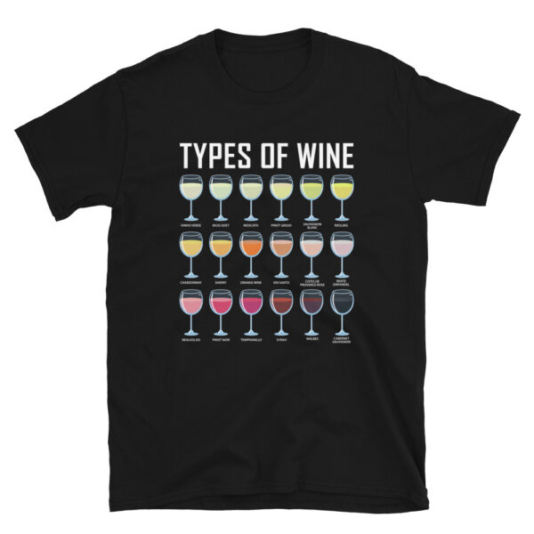 Types of Wine T-Shirt