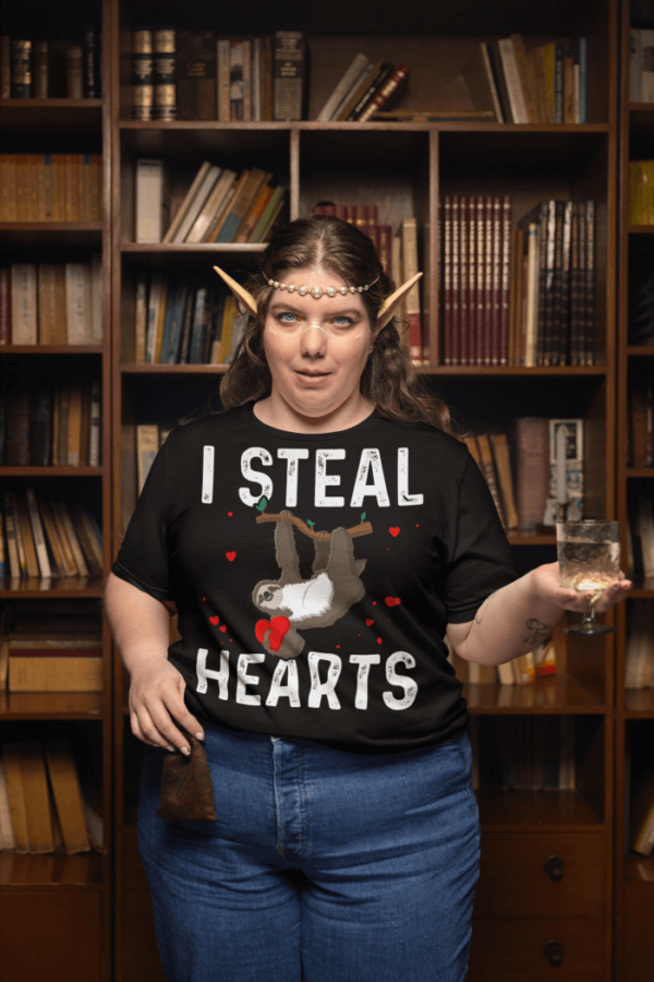 I-Steal-Hearts-Sloth-T-Shirt-valentines-day-shirt-ideas