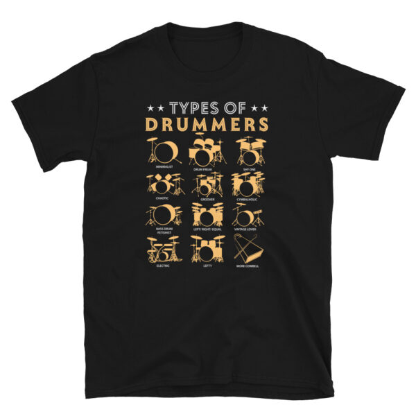 Types of drummers T-Shirt
