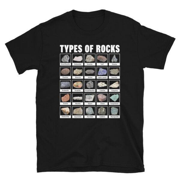 Types of Rocks T-Shirt