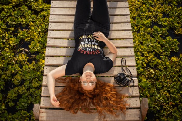 redheads-are-sunshine-mixed-with-a-little-hurricane-t-shirt-mockup-of-a-red-haired-girl-wearing-a-t-shirt