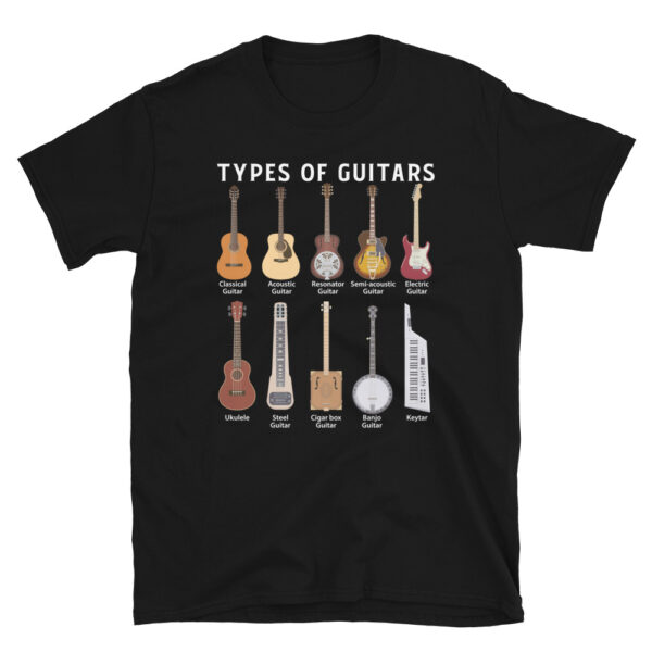 Types of Guitars T-Shirt
