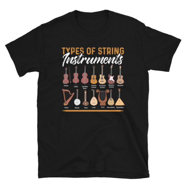 Types of String Instruments T-Shirt