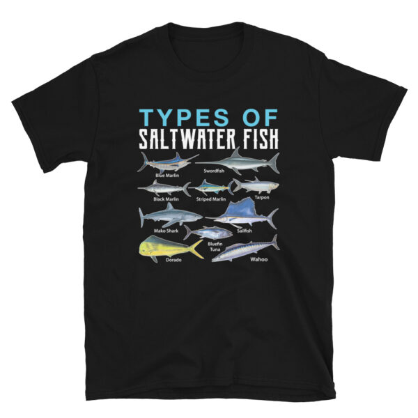 Types of Saltwater Fish T-Shirt