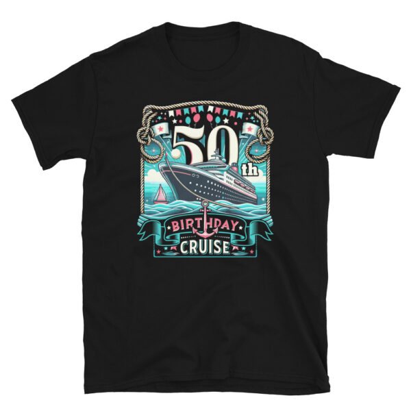 50th Birthday Nautical Cruise Celebration Tee