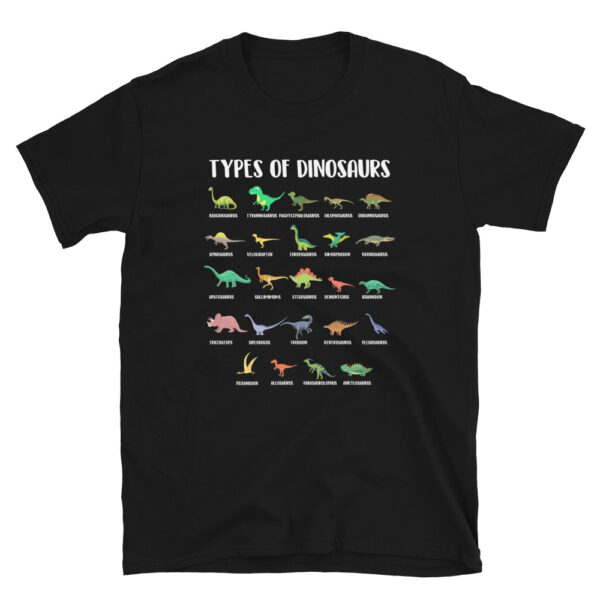 Types Of Dinosaurs T-Shirt