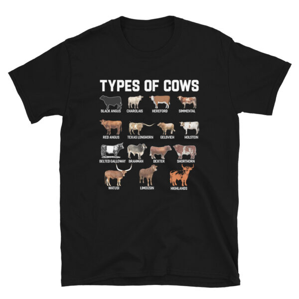 Types Of Cows T-Shirt